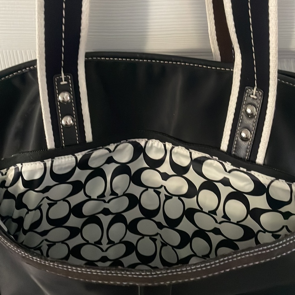 EUC coach tote bag diaper bag - Picture 9 of 13